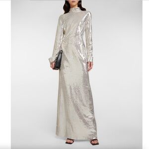 Givenchy - Long-sleeved sequined gown - NEW WITH TAGS